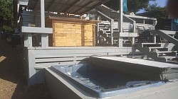 Bar and hottub
