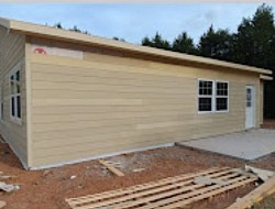 Construction on a new house